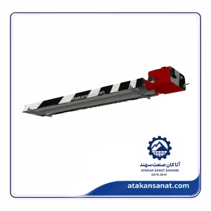 هیتر تابشی 20 کیلو وات مدل U طول با مشعل 240 سانت