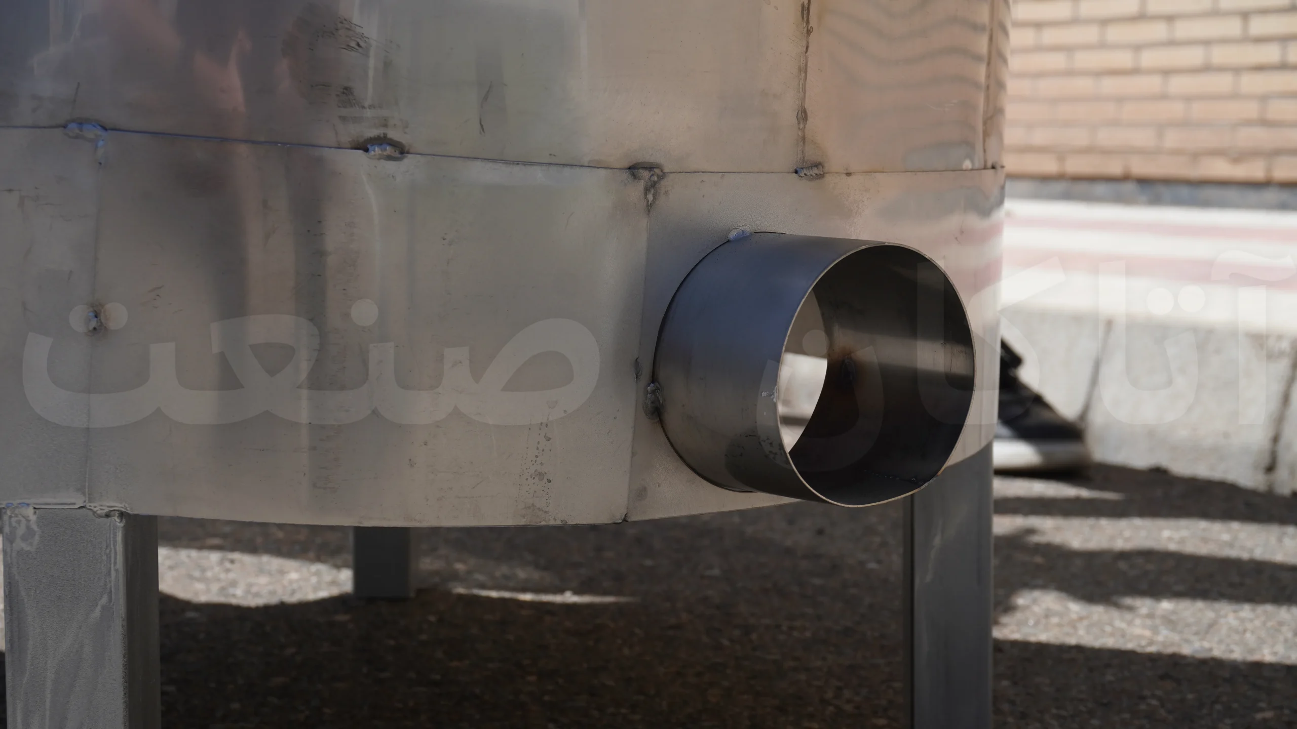 اگزوز یا دودکش پاتیل