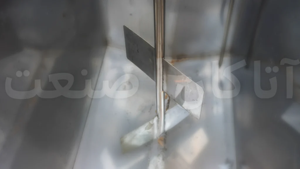 همزن شیر سردکن 500 لیتری دو مخزن