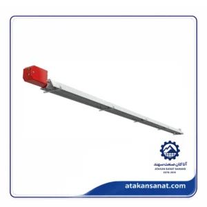 هیتر تابشی 20 کیلو وات مدل U طول با مشعل 3 متر