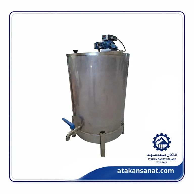 پاتیل 1000 لیتری 2 جداره تمام استیل 304