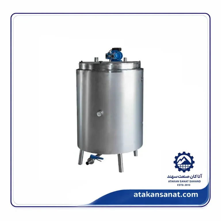 پروسس تانک 500 لیتری 3 جداره تمام استیل 304