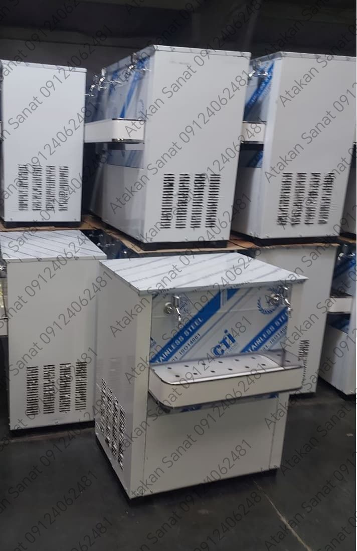 آبسردکن دو شیر تحت فشار استیل آماده ارسال