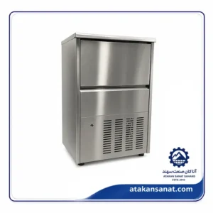 یخساز تمام اتوماتیک با ظرفیت تولید 45 کیلو یخ حبه ایی