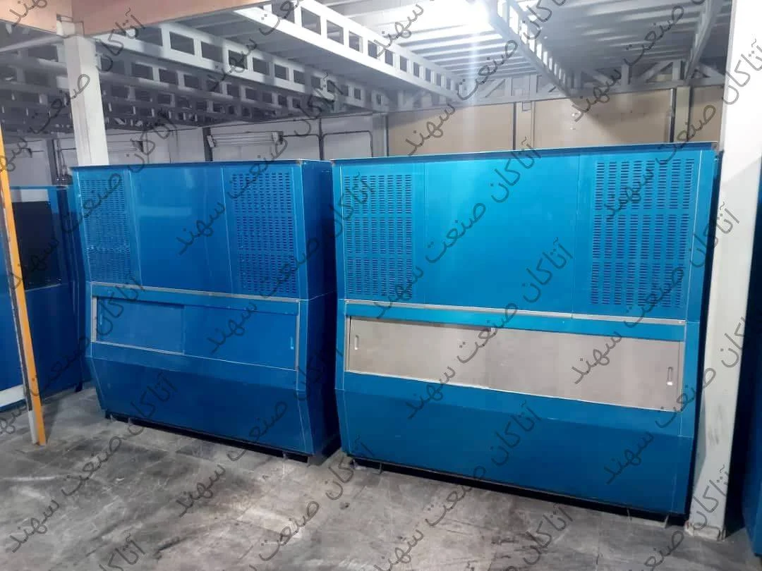 یخساز تمام اتوماتیک با ظرفیت تولید 45 کیلو یخ حبه ایی آماده ارسال