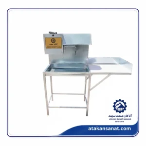 خرید مرغ خورد کن صنعتی کامل لگن پایه دار
