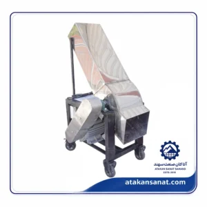 نیم رخ یخ خورد کن صنعتی استیل مدل 3 فاز