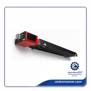 هیتر تابشی 20 کیلو وات مدل U طول با مشعل 160 سانت
