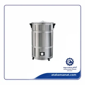 کره گیر60 لیتری استیل تایمر دار (پایین زن)